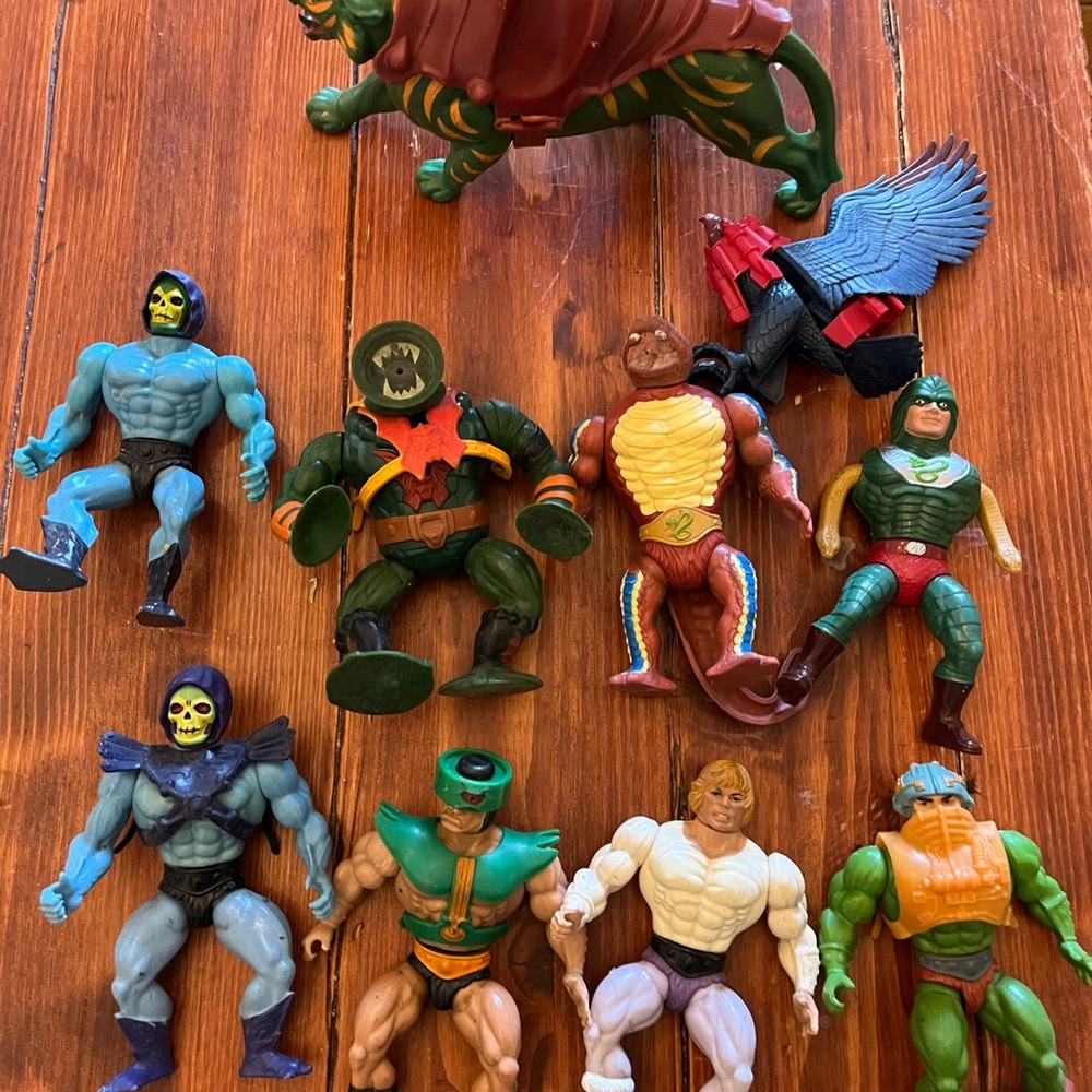 HE-MAN & MASTERS OF UNIVERSE TOY LOT
